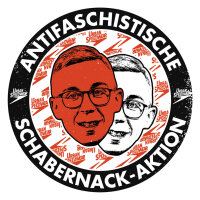 Antifaschistische Schabernack-Aktion Sticker - 25 St&uuml;ck